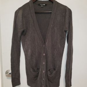 Forever 21 button up sweater